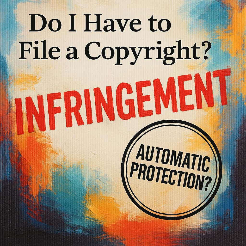 Do I Have to File a Copyright? Understanding When Protection is Automatic and When You Should Register